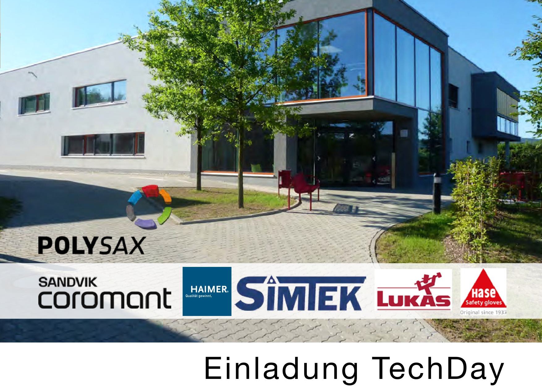 21.05.2026 TechDay bei Polysax - jetzt Anmelden !